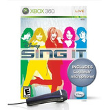Jogo Sing It E Microfone Para Xbox 360 Midia Fisica Disney