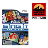 Jogo Sing It Family Hits Nitendo Wii