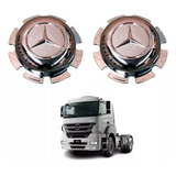 Jogo Sobre Tampa Cubo Dianteira Caminhão Mercedes Benz Axor
