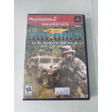 Jogo Socom 3 Ps2 Original Playstation 2
