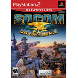 Jogo Socom Us Navy Seals Playstation