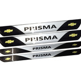 Jogo Soleira De Porta Prisma 2008 2009 2010 2011 2012 2013 2014 2015 2016 2017 2018 Resinado 4 Peças