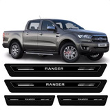 Jogo Soleira Proteção Porta Ford Ranger 2019 2020 2021 2022