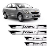Jogo Soleira Resinada Chevrolet Cobalt 2004