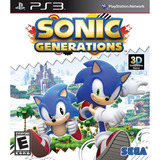 Jogo Sonic Generations Ps3