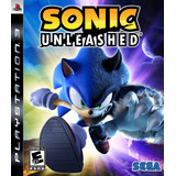Jogo Sonic Unleashed Playstation 3 Ps3 Original Mídia Física