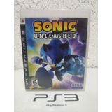 Jogo Sonic Unleashed Ps3