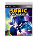 Jogo Sonic Unleashed Ps3 Midia Fisica