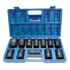 Jogo Soquete Impacto 3/4 Sextavado 17-38mm Kit 12 Pçs Bremen