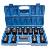 Jogo Soquete Impacto 3 4 Sextavado 17 38mm Kit 12 Pçs Bremen