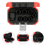 Jogo Soquetes Impacto 1 2 8 Pçs 10 A 24mm R63003008 Gedore