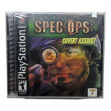Jogo Spec Ops Covert Assault Ps1 Lacrado Original Leia 