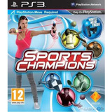 Jogo Sports Champions Ps3 Playstation Move