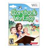 Jogo Storybook Workshop Com Microfone Para Nintendo Wii