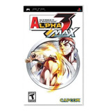Jogo Street Fighter Alpha 3 Max - Psp Novo