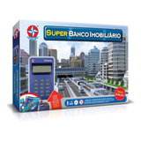 Jogo Super Banco Imobiliário Estrela C máquina De Cartão