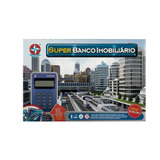 Jogo Super Banco Imobiliario Estrela Original Com Cartao