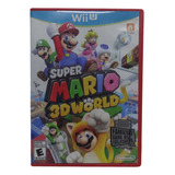 Jogo Super Mario 3d World Nintendo Wii U Original Físico
