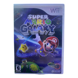 Jogo Super Mario Galaxy Wii Original Completo Americano Usad