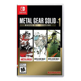 Jogo Switch Metal Gear Solid Master Collection Vol 1 Fisico