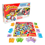 Jogo Tabuleiro Acelera Senninha Criança Brinquedo Infantil