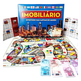 Jogo Tabuleiro Imobiliário Capitais Do Mundo C Caixa Banco