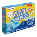 Jogo Tabuleiro Sequencia Logica Xalingo Blue's Clues 39pçs