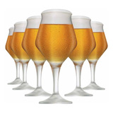 Jogo Taças Cerveja Beer Sommelier Alta Cristal 430ml 6 Pcs