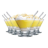 Jogo Taças De Sobremesa De Vidro Ruvolo New Egito 6pcs 225ml