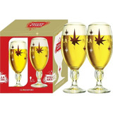 Jogo Taças De Vidro P Cerveja 330ml C 2 Pçs Stella Artois