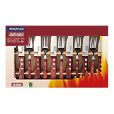 Jogo Talheres Churrasco Jumbo Polywood 12