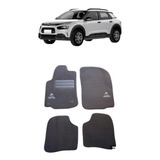 Jogo Tapete Carpete C4 Cactus Luxo Bordado