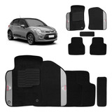 Jogo Tapete Carpete Citroen C3 2013 2014 2015 Preto 5 Peças