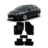 Jogo Tapete Carpete Citroen C4 Pallas 2009 Até 2021 Bordado