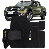 Jogo Tapete Carpete Duster Oroch 2016 17 18 19 Á 2025 Preto