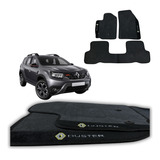Jogo Tapete Carpete Logo Renault Duster 2020 2021 2022 2023