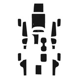 Jogo Tapete Pulse 2021 Porta Objeto Copos Kit Forro