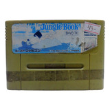 Jogo The Jungle Book Super Famicom Snes Cartucho Fita