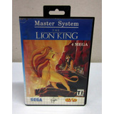 Jogo The Lion King Master System