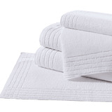 Jogo Toalhas De Banho Hotel Gigante Luxo 600gr m C 5 Peças