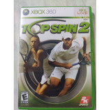 Jogo Top Spin 2 Xbox 360 Mídia Física Original 