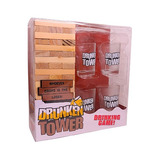 Jogo Torre De Equilíbrio Drinking Tower 4 Copos Shot Drink