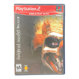 Jogo Twisted Metal Black Greatest Hits Ps2