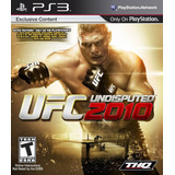 Jogo Ufc Undisputed 2010