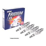 Jogo Vela Ignição Iridium Gol Parati 1 0 16v Turbo Bkr7eix