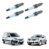 Jogo Vela Ignicao Renault Clio Kangoo Logan Sandero 1 0 16v