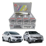 Jogo Velas Honda Fit City 1