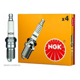 Jogo Velas Ngk Bkr6e