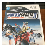 Jogo Winter Sports 3 Para Console Wii Conservado Original