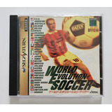 Jogo World Evolution Soccer Sega Saturn Japonês Original